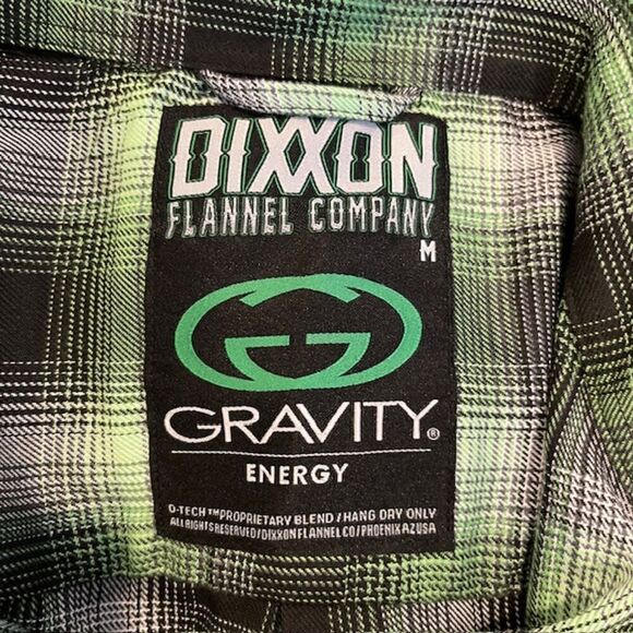 Dixxon Flannel Company Gravity Coffee Limited Edition Energy Pearl Snap Medium - Picture 6 of 14